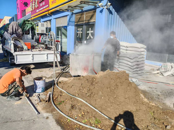 三门峡顶管注浆加固